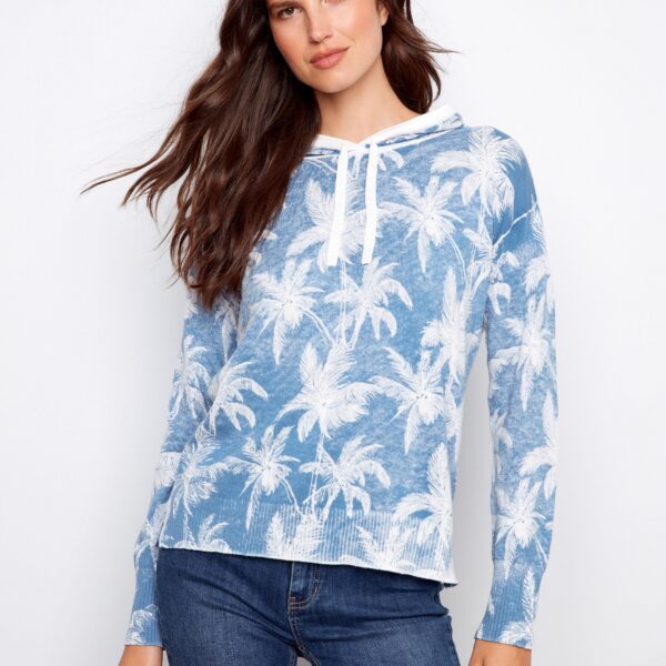 1924d490ae05f5b219ac03d127400f67.jpg Reverse Print Hoodie Sweater - Tropic