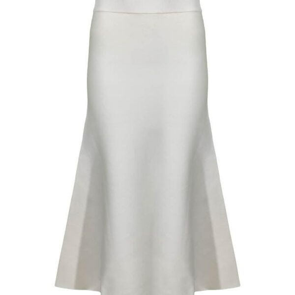 Soia & Kyo Knit Fit Flare Skirt