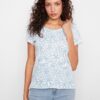 Printed Organic Cotton T-Shirt - Brielle