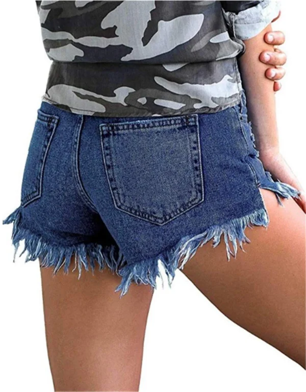 Denim Shorts for Women Distressed Jean Shorts