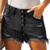 Denim Shorts for Women Distressed Jean Shorts