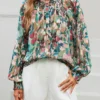 Women's Floral Print Blouse