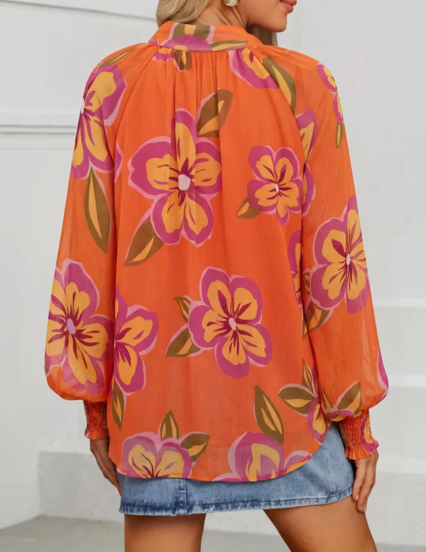 Women's Floral Print Blouse