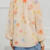 Women's Floral Print Blouse