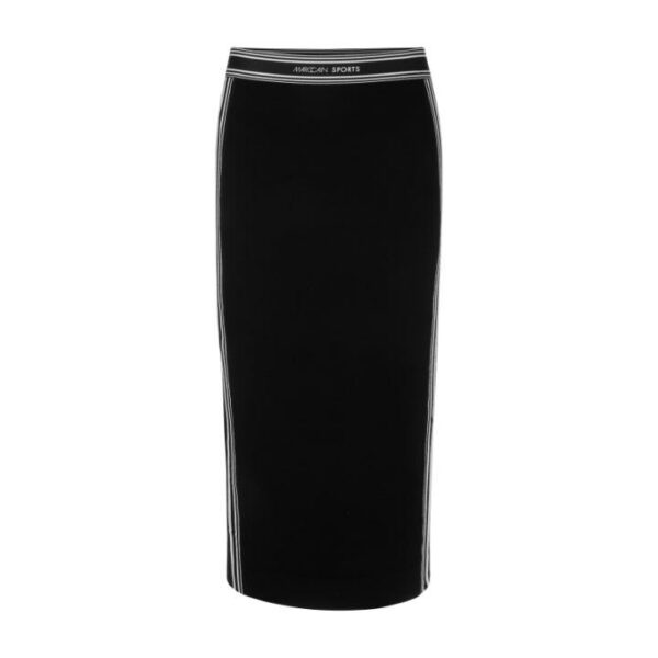 8f01db2a3cac8c4e7710994ffcb83a49.jpg Marc Cain Pull On Side Stripe Skirt