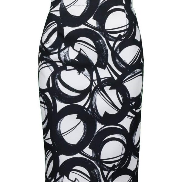 Shan Luna Printed Pencil Skirt