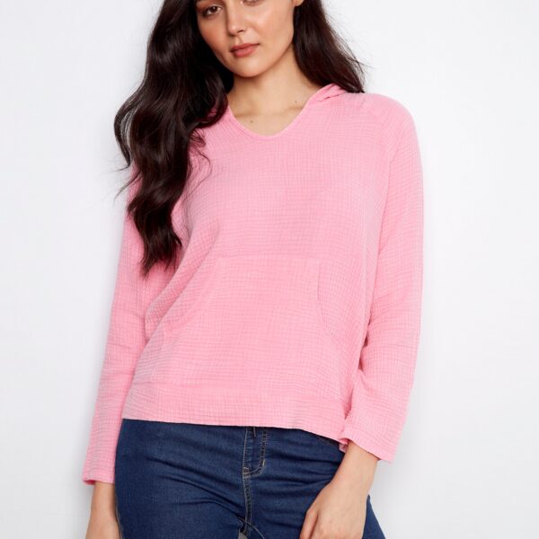 Bubble Cotton Hoodie - Candy