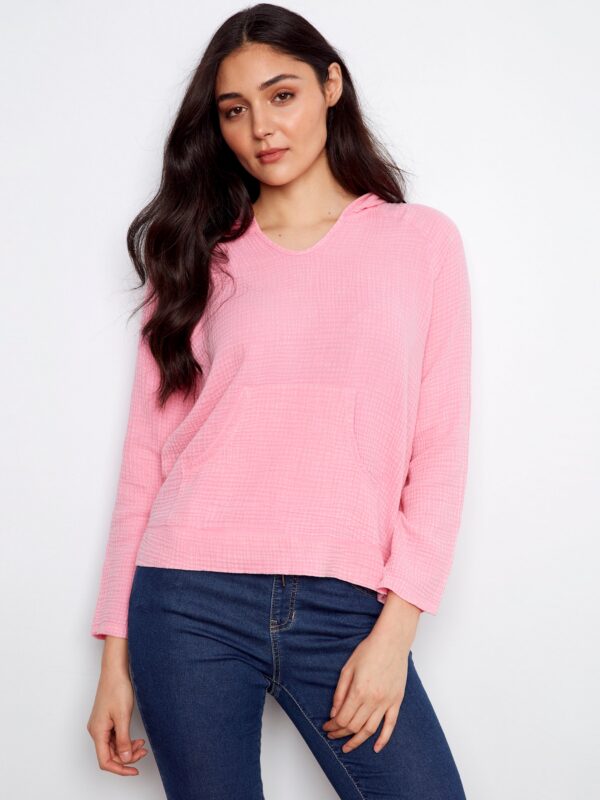 Bubble Cotton Hoodie - Candy