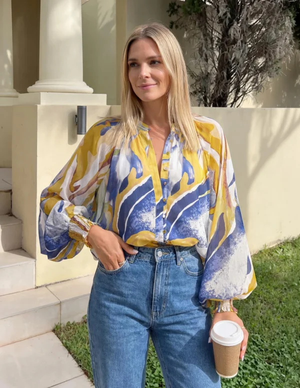 Women's Floral Print Blouse