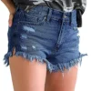 Denim Shorts for Women Distressed Jean Shorts