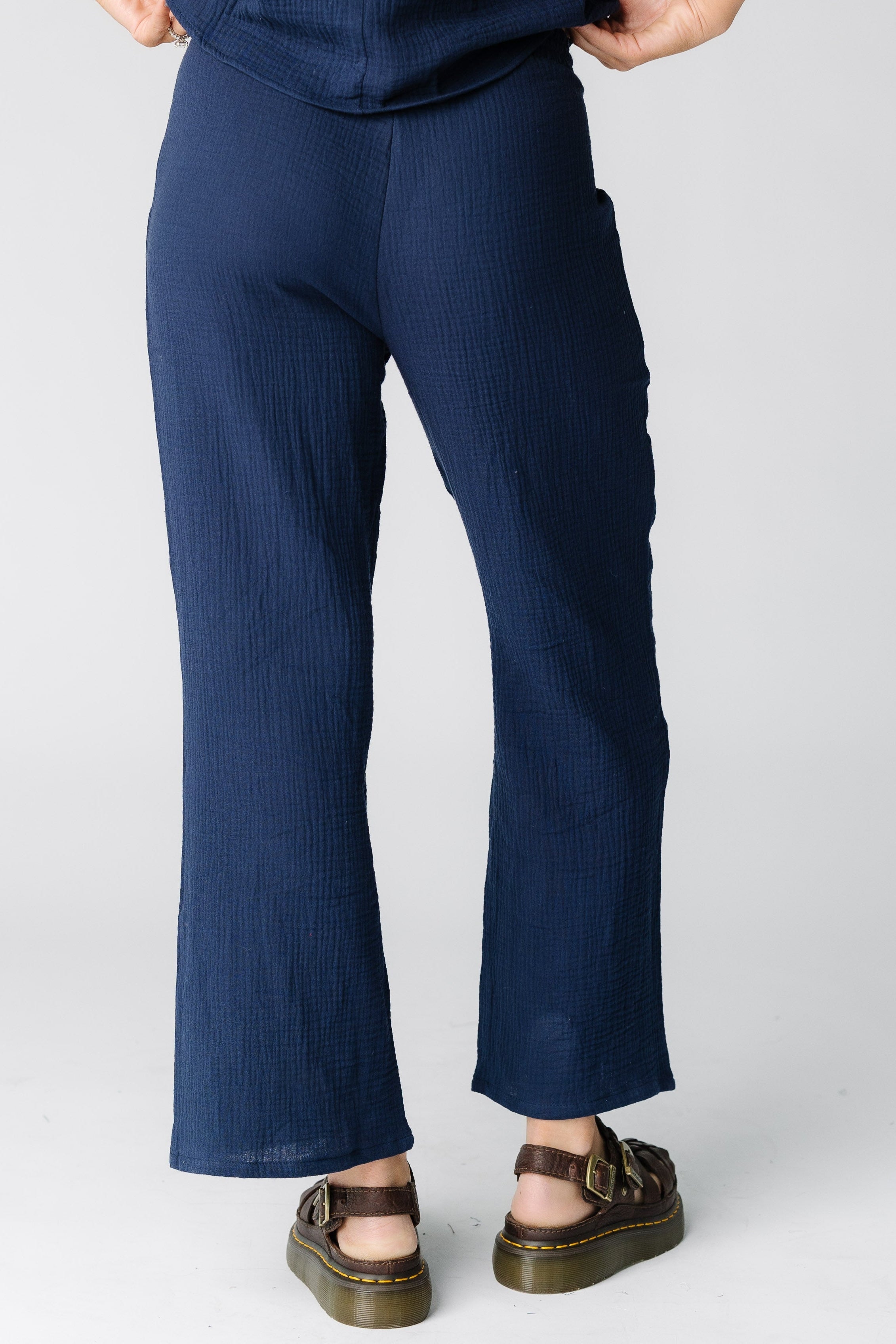 Brass & Roe The Gauze Drawstring Pant