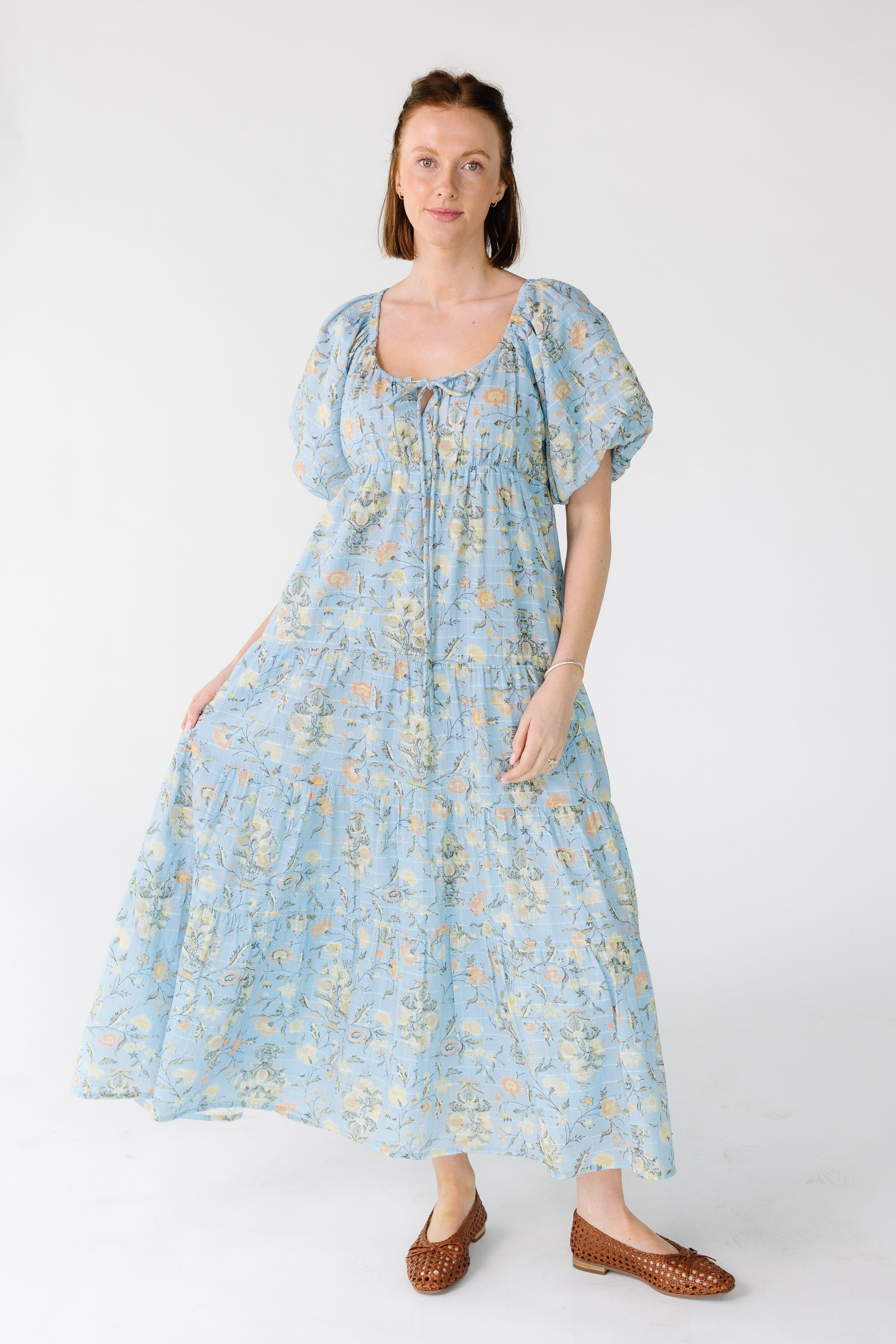 Citrus Spring Lyon Tiered Dress