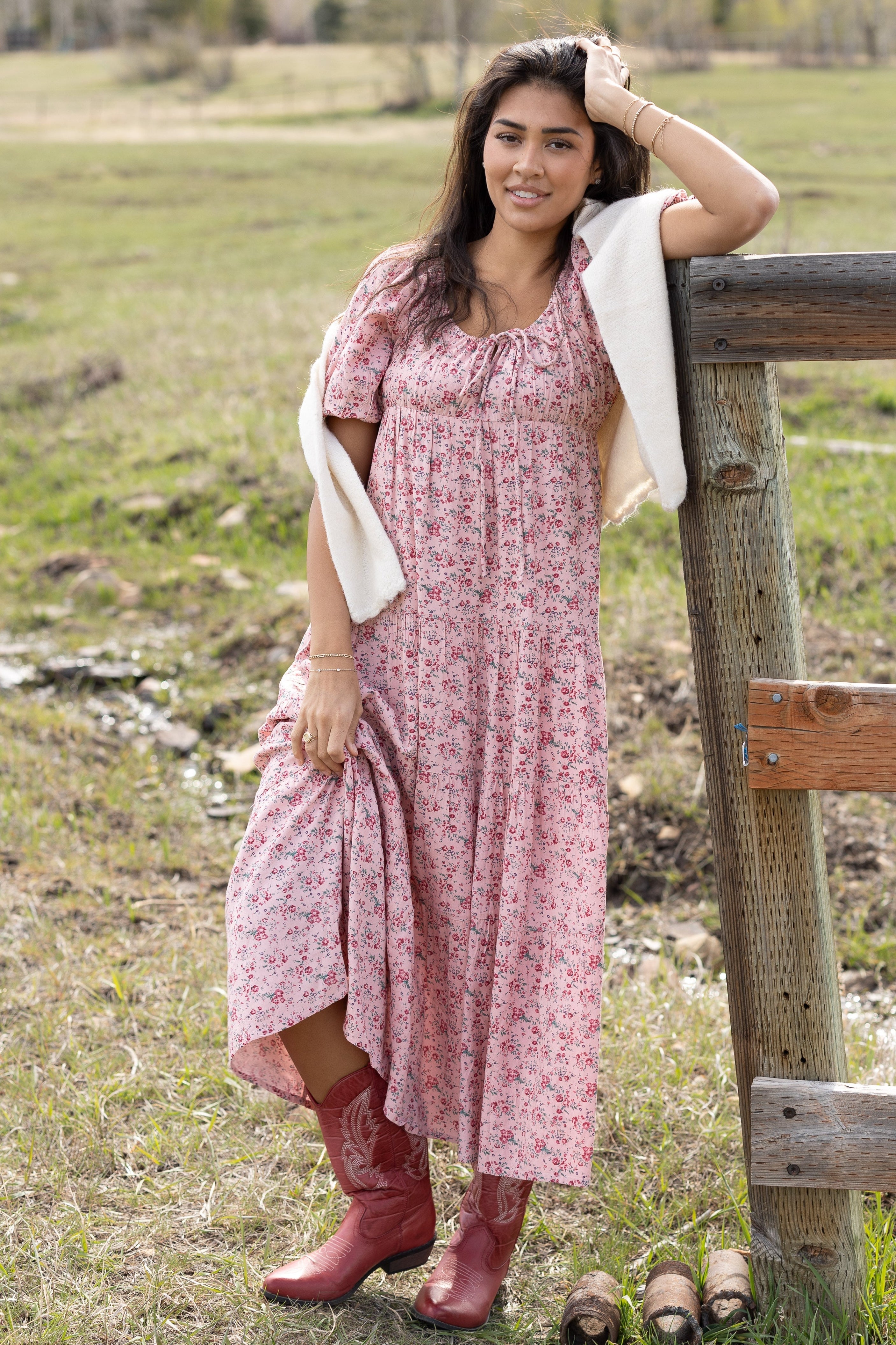 Citrus Lyon Tiered Dress