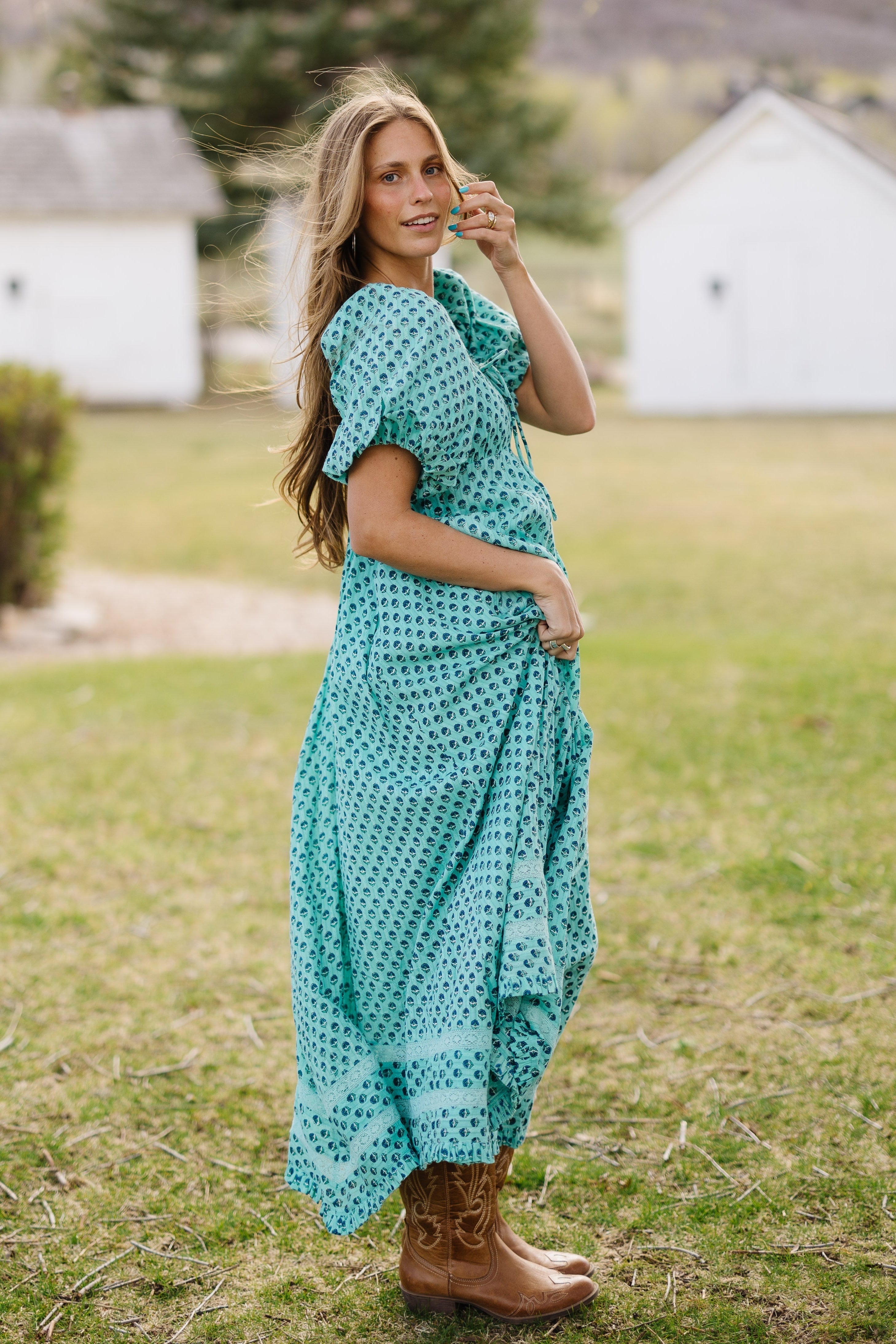Citrus Lyon Spring Maxi Dress