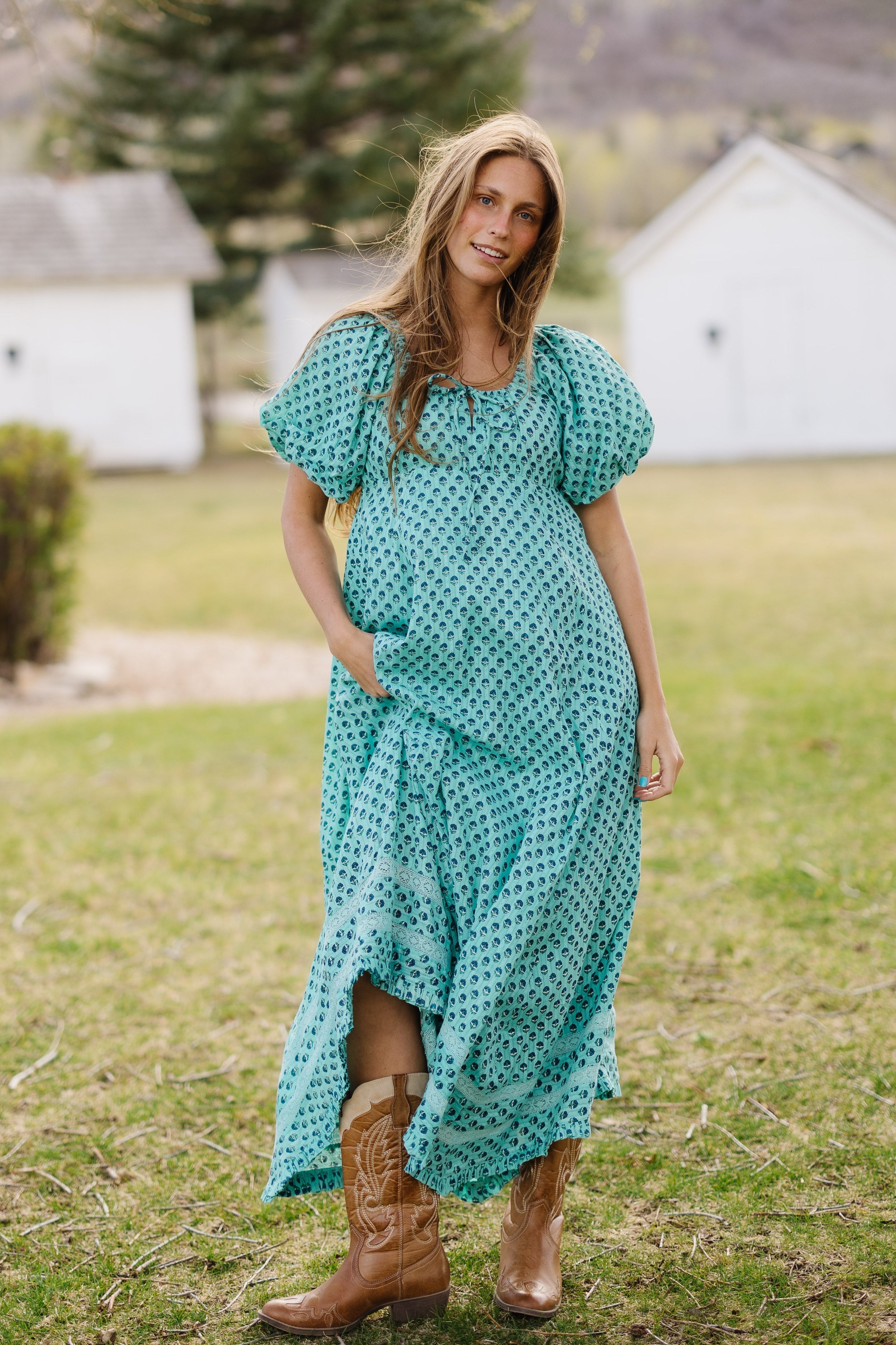Citrus Lyon Spring Maxi Dress