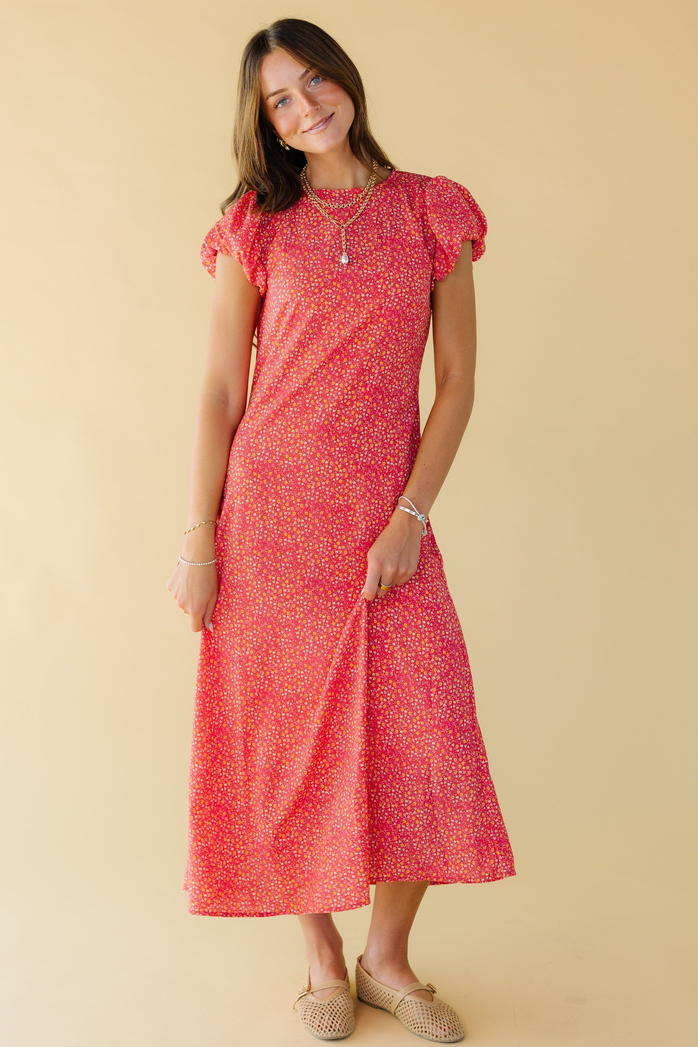 Brass & Roe Tamara Print Dress