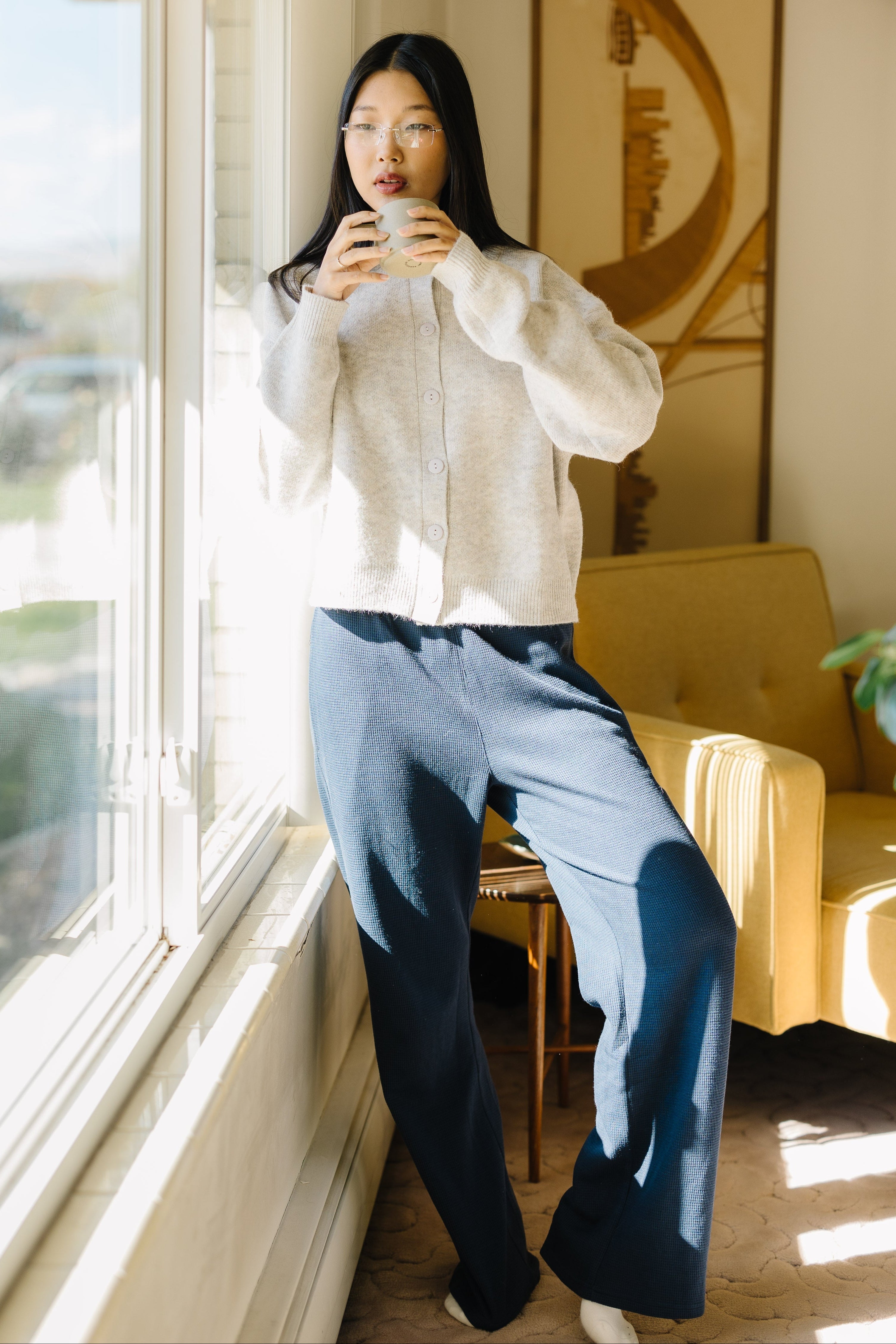 CTS_holiday-5.jpg Brass & Roe Waffle Lounge Pants