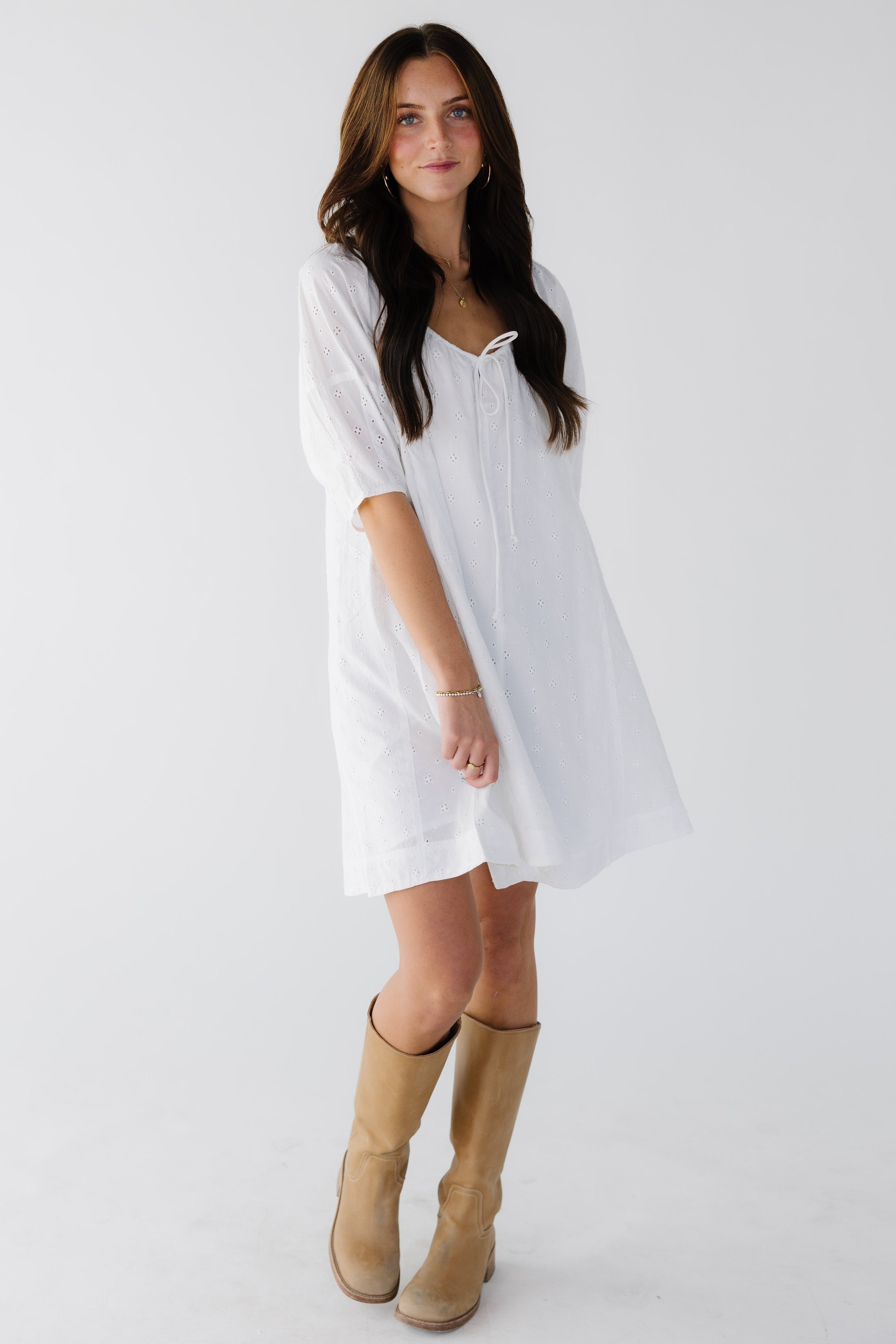 CitrusWhiteShifleyTunicDressinwhiteeyeletforwomenadnteengirls.jpg Citrus White Shifley Tunic