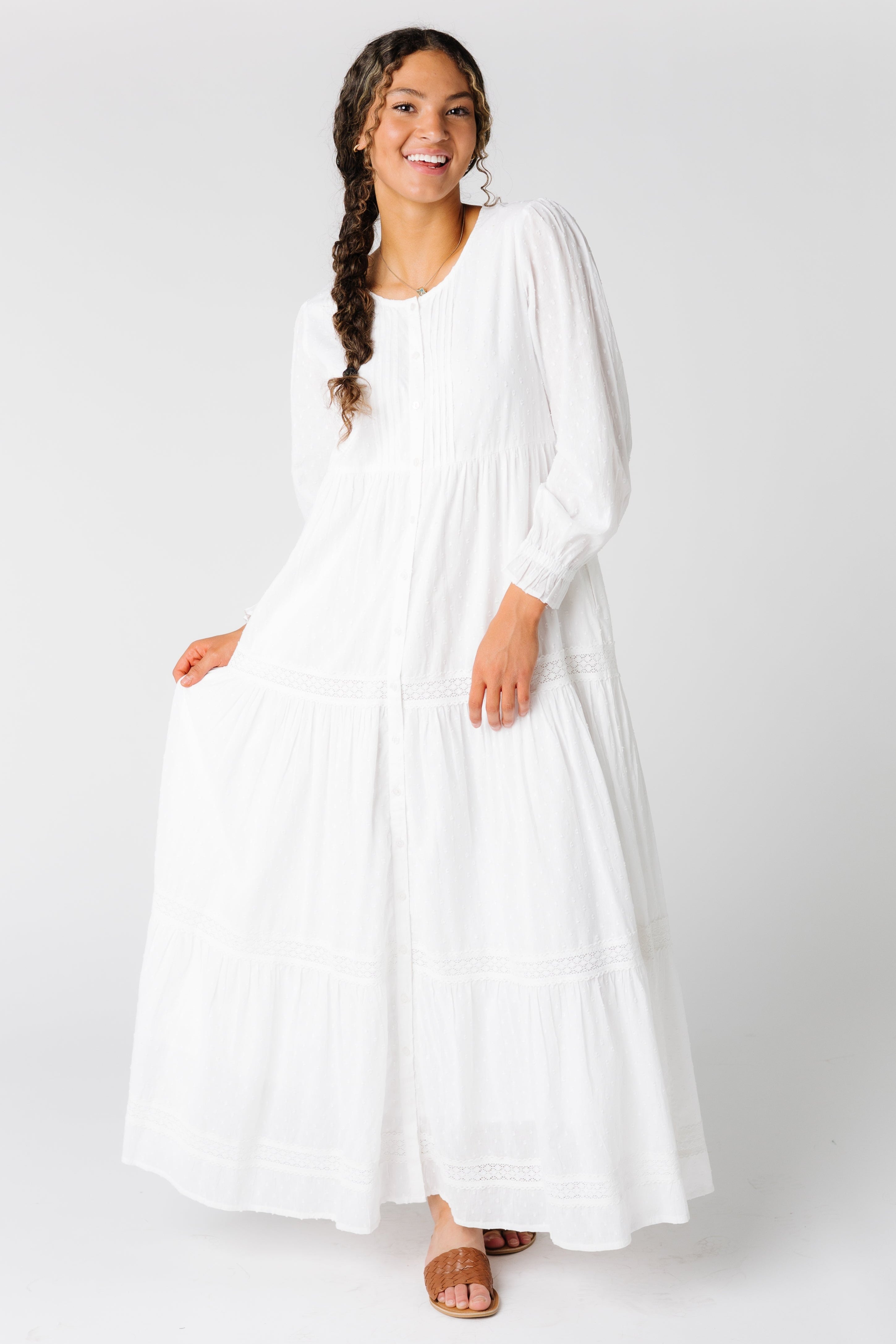 Citrus Cities White Dress