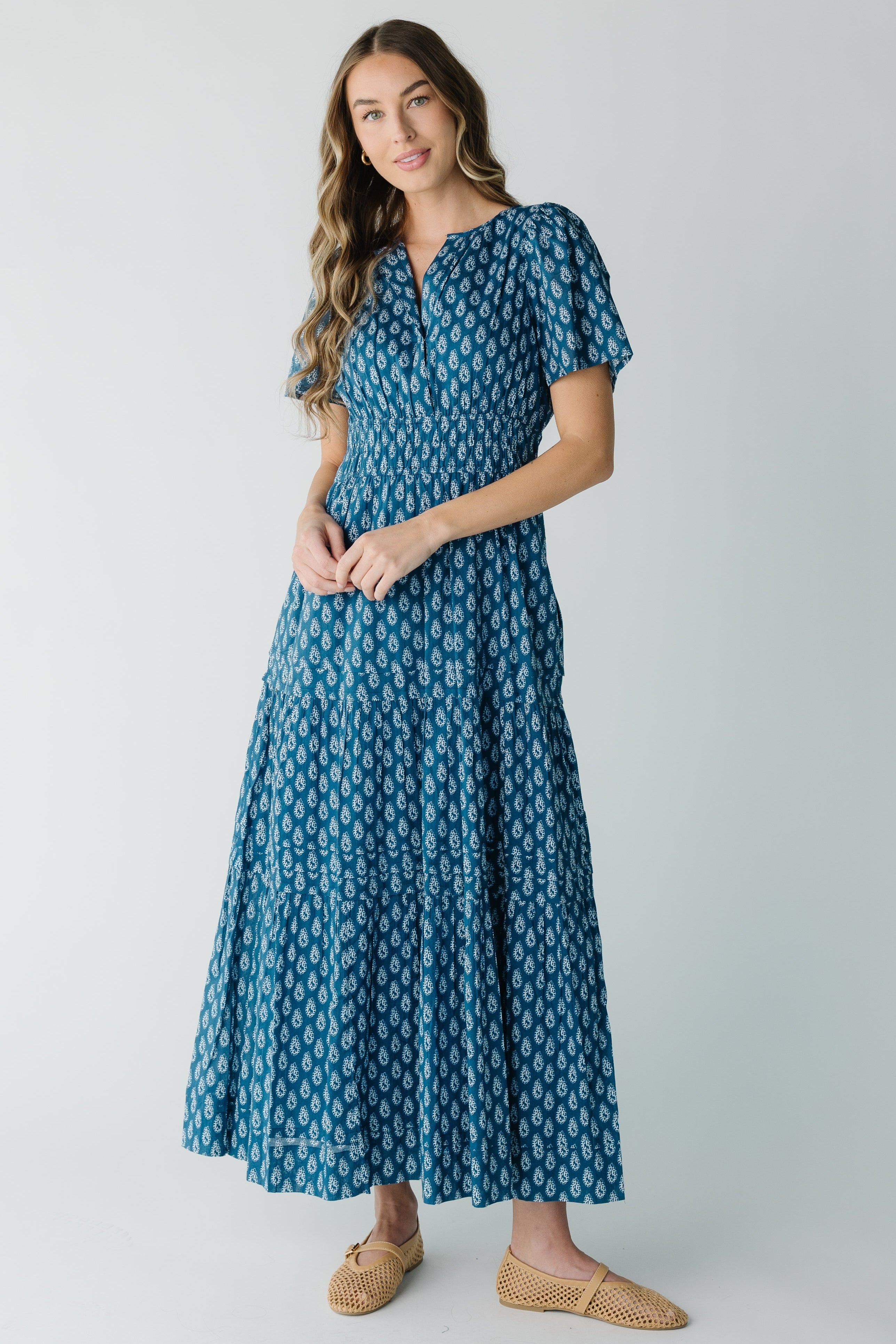 ShaeBlueMaxiDressinblueprint.jpg Citrus Shae Blue Maxi Dress