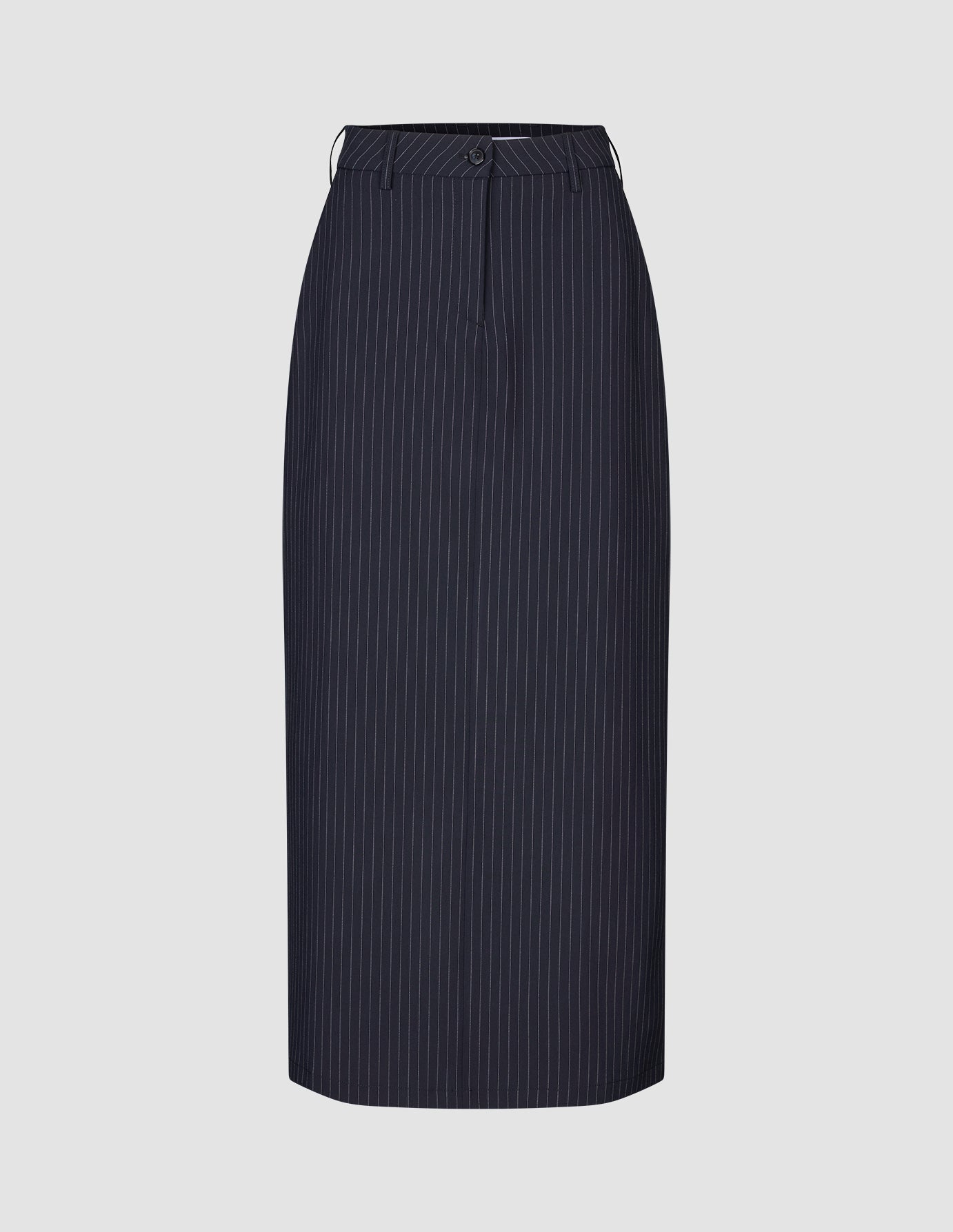 Skirt_NavyPinstripe_7_a217a6ed-c94a-4cce-811f-4ed61b1c71fd.jpg Essential Maxi Skirt Navy Pinstripe