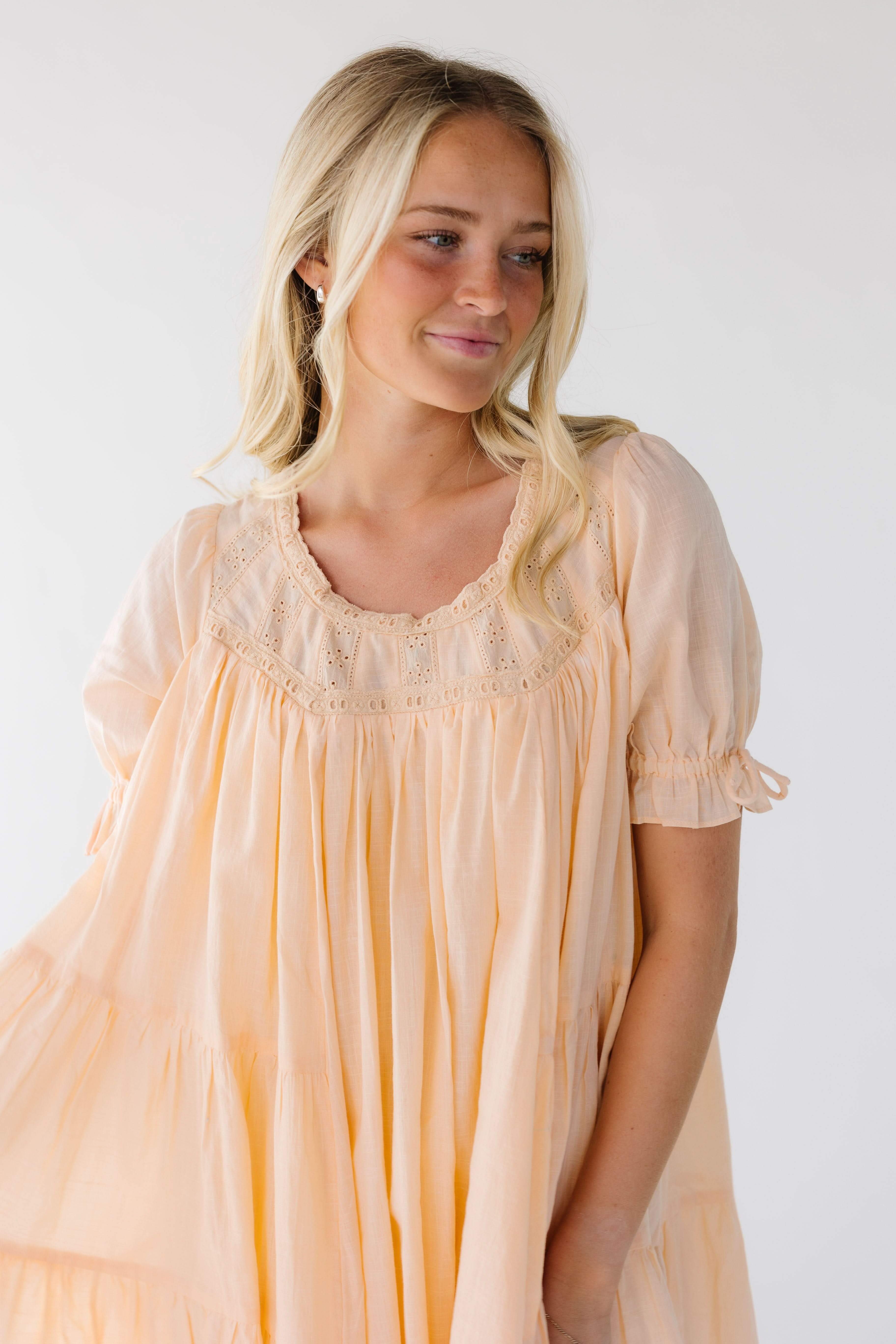 Citrus Spring Take Me Out Knee Dress