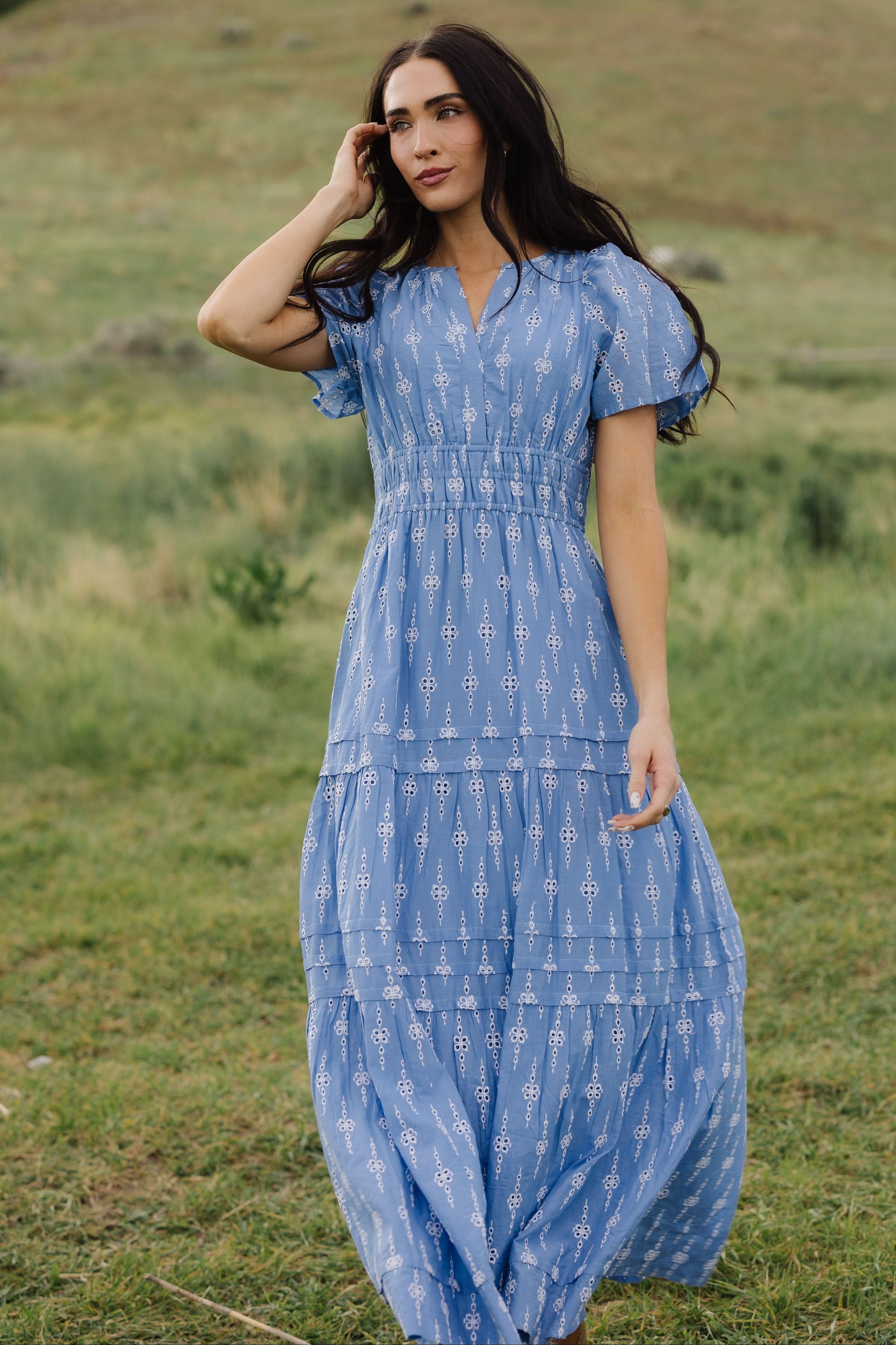 Citrus Shae Embroidered Dress